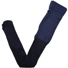 Детские капроновые однотонные синие колготы 100 micro Bross 2561