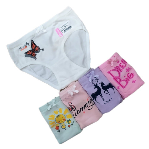 Комплект дитячих Трусиків Biyo Kids 5шт 2-12 РОКІВ 1827