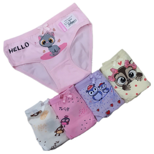 Комплект дитячих Трусиків  Biyo Kids 5шт 2-12 РОКІВ 3424 