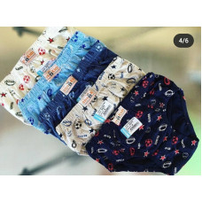 Трусы  детские коттон BiyoTeks 5 шт от 2-12 лет арт.2377