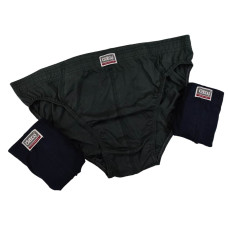 Набор мужских трусов однотонные 3XL-4XL-5XL Oztas 1137-F (3 шт)