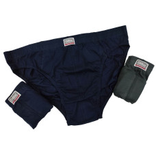 Набор мужских трусов однотонные 3XL-4XL-5XL Oztas 1137-F (3 шт)