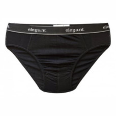 Мужские трусы слип Elegant Y-1981 черные бамбук