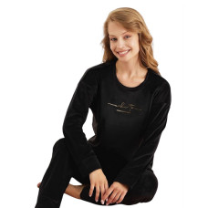 Жіноча піжама велюр S-M-L-XL-XXL Pijamoni Туреччина арт.4200