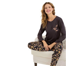 Жіноча піжама Трикотаж S-M-L-XL-XXL Pijamoni Туреччина арт.8700