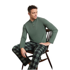 Мужская пижама M L XL XXL производство Турция Pijamoni 6810-9