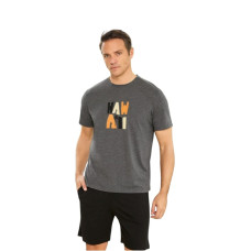 Мужская пижама шорты футболка M L XL XXL производство Турция Pijamoni 6170-30