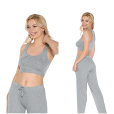 Женский домашний комплект майка штаны M L XL производство Турция RUBINA 5091